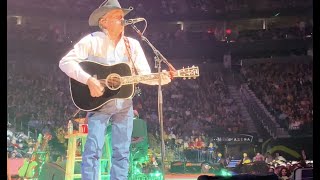 George Strait  Código 2nd Row2018Las Vegas NVTMobile Arena [upl. by Boser457]