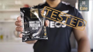 All Blacks test Healthspan Elite Night Time Protein Blend [upl. by Walkling]