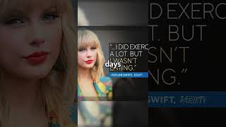 Taylor Swifts Diet Almost KILLED Her 😥 [upl. by Kirat]