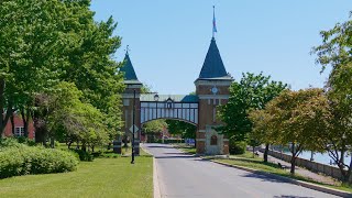 SaintHyacinthe  Walking Downtown  Complete Tour  Saint Hyacinthe  Québec  Canada [upl. by Clayberg]