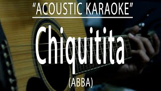 Chiquitita  ABBA Acoustic karaoke [upl. by Ostraw]