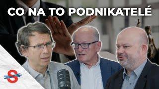 Trialog s podnikateli  Petr Drulák Martin Pecina Rudolf Červenka [upl. by Sukramaj]