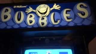 Williams Bubbles Arcade Game Error Video game 1983 [upl. by Staford441]