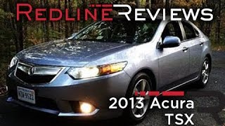 2013 Acura TSX Review Walkaround Exhaust amp Test Drive [upl. by Tanny]