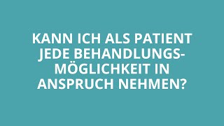 Kann ich als Parkinson Patient jede Behandlungsmöglichkeit in Anspruch nehmen [upl. by Hilleary374]