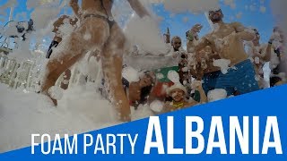 The best Foam Party Durres Albania [upl. by Ronym]