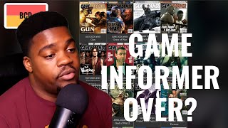 Game Informer Shut Down  GameStop What Are You Doing  Reaction [upl. by Ynned]