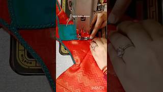 ✨ unique Blouse Back Design Cutting And Stitching ✨ Full Tutorial ✨ Beautiful and easy ytshorts [upl. by Kelwen]