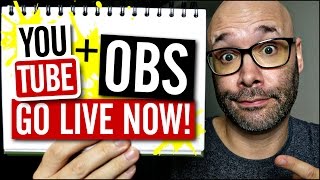 How To Live Stream On YouTube With OBS  Fast Start Guide [upl. by Shaina]