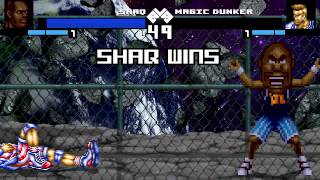 MUGEN  Welcome to the Jam  Shaq vs Magic Dunker [upl. by Ardisj]