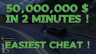 EASIEST CHEAT EVER GTA 5 ONLINE IN 2 MIN [upl. by Aivatco]