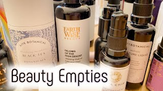 SEPTEMBER 2022 BEAUTY EMPTIES  Eco Beauty  Trish V [upl. by Godard]