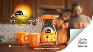 NESCAFÉ SUNRISE STRONG COFFEE FILM  Telugu Sub [upl. by Junji128]