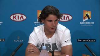 Rafael Nadal Press Conference [upl. by Eillak]