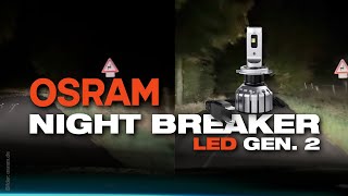 Osram Night Breaker LED Gen 2 vorher nachher Vergleich Test [upl. by Mich601]