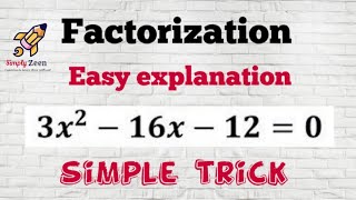 How to factorise quadratic equation in tamil [upl. by Durman]