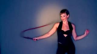 Bullwhip Demonstration by Tonya Kay [upl. by Lehpar456]