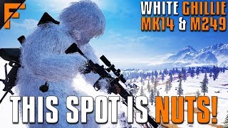 THIS SPOT IS NUTS  PUBG Vikendi Gameplay [upl. by Pouncey]