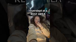 I overslept at a rest area carcamper [upl. by Ledba]