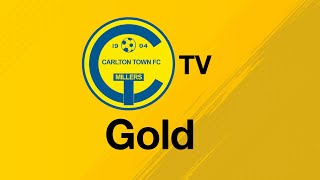 Carlton Town Gold Post Match Interview Notts Senior Cup Final 202122 [upl. by Nahbois]