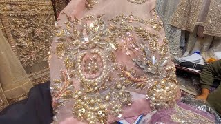 Yateem Khana bazaar band road Lahore visitvery cheap market in Lahore dress lehenga 2024 [upl. by Hwu]