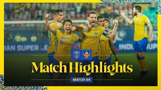 Match Highlights  Kerala Blasters FC vs FC Goa  ISL 10 [upl. by Aelanej]