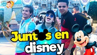 JUNTOS EN DISNEY  feat Nath Campos Andres Navy Memo Aponte [upl. by Paynter533]