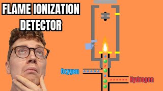 Flame Ionization Detector FID  1 Minute Explanation [upl. by Melak956]