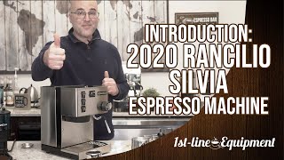 Introduction 2020 Rancilio Silvia Espresso Machine with Rocky Doser Espresso Grinder [upl. by Hendrika]