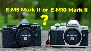 Panasonic LUMIX GX85 vs Olympus OMD EM5 Mark II [upl. by Kean]