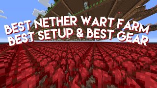 HOW TO GET NETHER WARTSHypixel Skyblock Guide [upl. by Athenian]