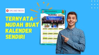 Cara Mudah Membuat Kalender Sendiri di Canva Lengkap dengan Hari Libur [upl. by Publus]