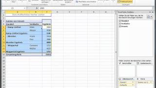 PowerPivot mit Excel 2010  Vereinfachte Liste  Teil 07 [upl. by Cobby]