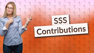 How much is the monthly contribution in SSS [upl. by Petronella858]