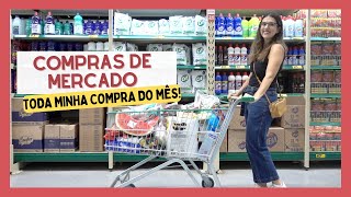 COMPRAS DE MERCADO PARA O MÊS INTEIRO 🛒  Novembro 2024 [upl. by Htebazila312]