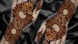 Back Hand Mehndi Designs ll Easy Arabic Mehndi designs for fornt hand ll New Henna Designs For Front [upl. by Hardden156]