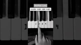 Another Love  Simple Piano Tutorial [upl. by Odnarb444]