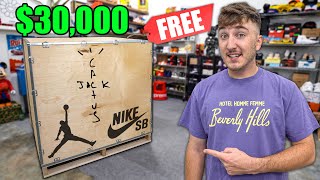 Unboxing A FREE 30000 Sneaker Mystery Box [upl. by Batsheva]