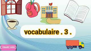 vocabulaire 3 Tarl [upl. by Dronel]