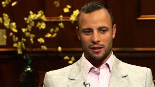 Olympic Athlete Oscar Pistorius Discusses His Girlfriend  Larry King Now  Ora TV [upl. by Anniala]