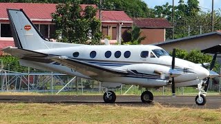 Beechcraft King Air C90B TIAZI [upl. by Tnilc521]