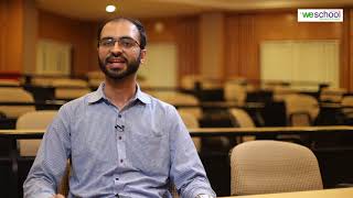 An Engineers Journey At WeSchool  Mr Sahil Gajria PGDM 201517 [upl. by Hendon]