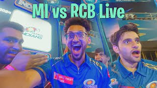 MI vs RCB Live From Wankhede Stadium  Vlog 73 [upl. by Anihpled366]