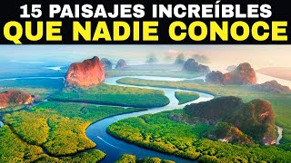 15 Paisajes Más Increíbles Del Mundo Que Debes Ver Para Creer  15 Paisajes Más Increíbles [upl. by Stevana96]