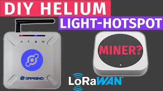 Tutorial Helium Light Hotspot with Dragino LPS8 DLOS8  DIY Helium miner packet forwarder LoRaWAN [upl. by Nahij644]