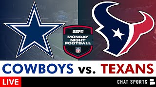 Cowboys vs Texans Live Streaming Scoreboard PlayByPlay Highlights  NFL Week 11 MNF On ESPN [upl. by Black]