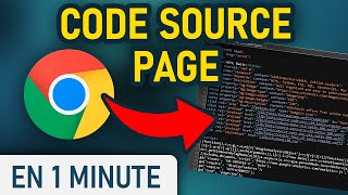 Afficher le code source dune page internet sur Chrome [upl. by Burrus]