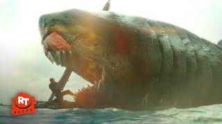 The Meg 2018 Catching the Meg Scene Part 4 Channel V Clips [upl. by Ahsennod]