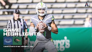 Game Highlights UAB 45 Florida Atlantic 42 Football November 4 2023 [upl. by Hgielrak]