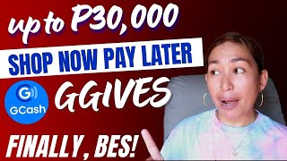 GCash GGives  Shop Now Pay Later Up To 30000 Pesos  How To Activate [upl. by Nebuer]